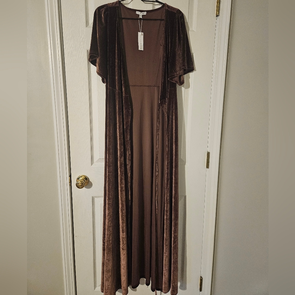 Velvet Maxi dress